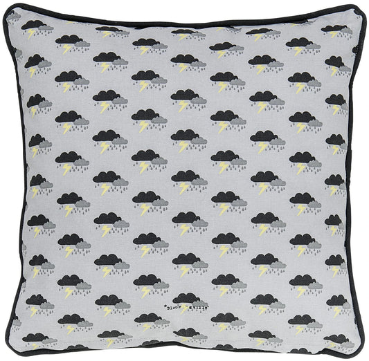 Cushion, Grey, Cotton