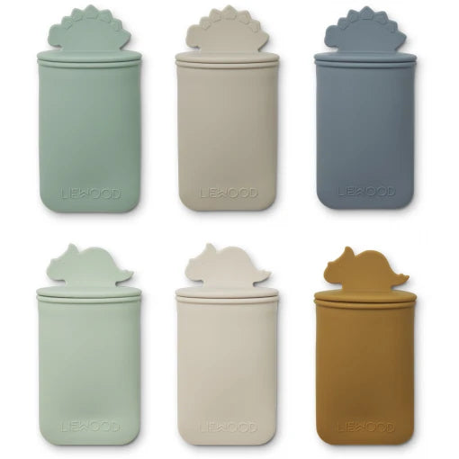 Malik Mini ice pop – 6 pack -Dino/dusty mint multi mix