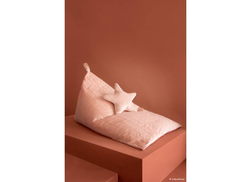 Aristote cushion • velvet bloom pink