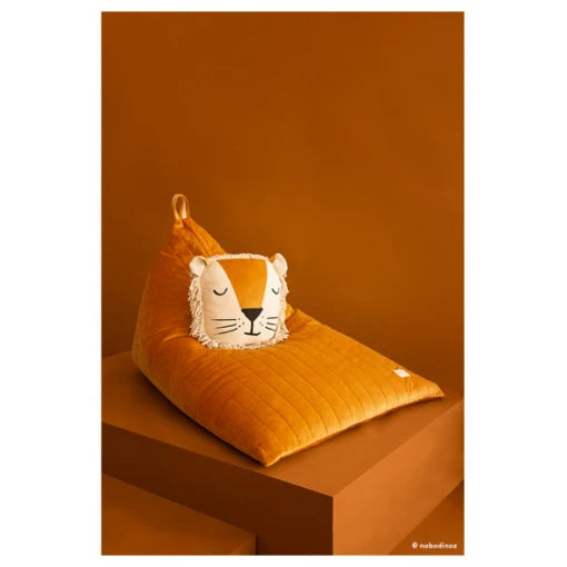 Essaouira kid beanbag • velvet farniente Yellow
