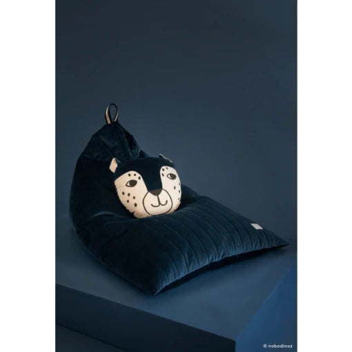 Essaouira beanbag • Velvet Night Blue