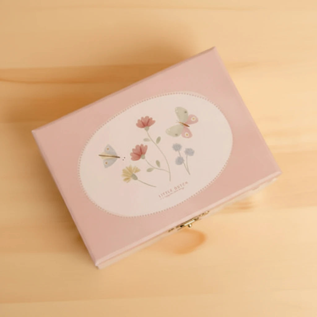 Music jewellery Box “Flowers Butterflies”
