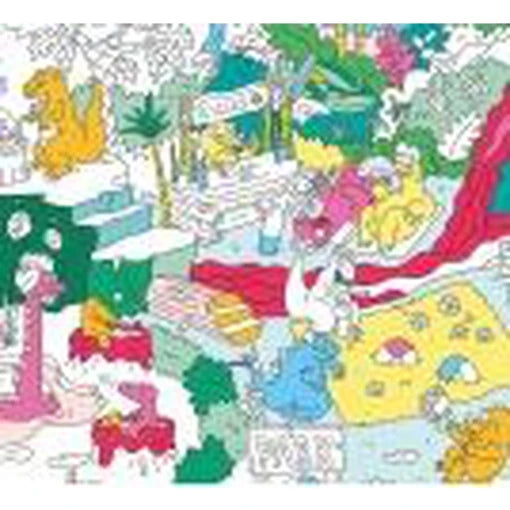 Giant Coloring Poster – Dinos