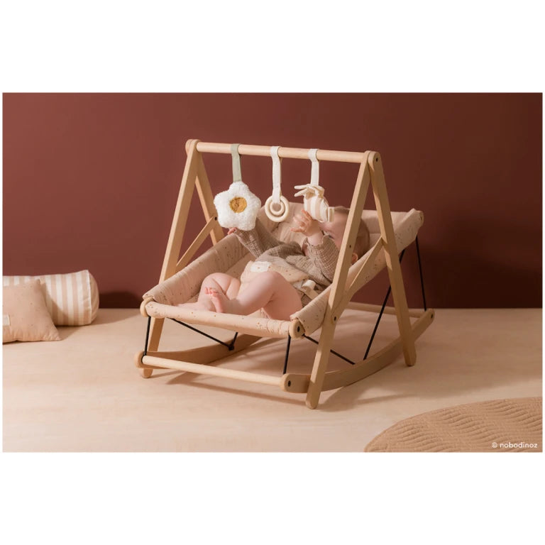 Growing Green baby bouncer • willow dune