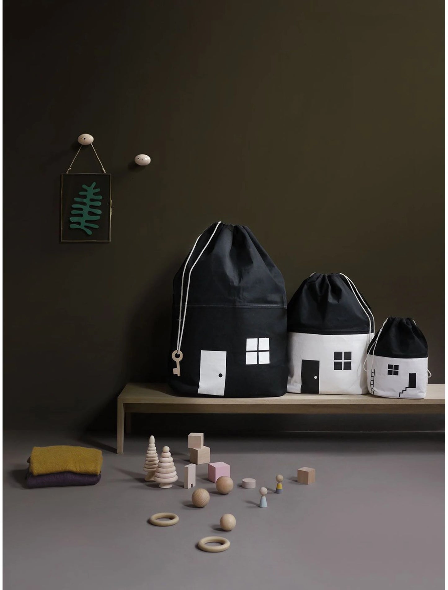 House No.1 – Organic storage bag (small)