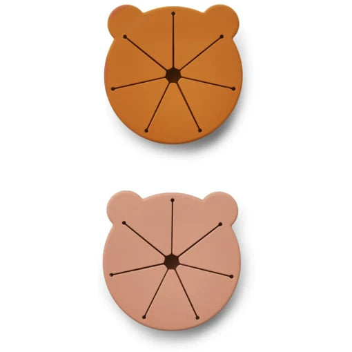 Kelly snack cup – 2 pack DARK ROSE/MUSTARD MIX