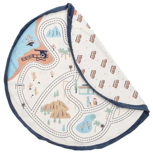 L.A. Roadmap Toy Storage Bag – 2in1