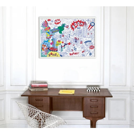 Super Hero Giant Poster