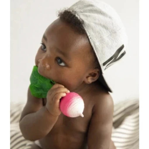 Ramona the Radish teething toy