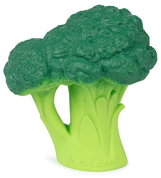 Brucy the Broccoli teething toy