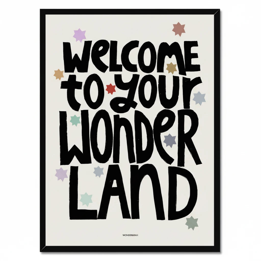 Wonderland Children’s Print – A3