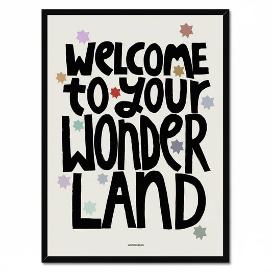 Wonderland Children’s Print – A3