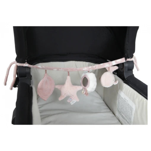 Stroller toy chain Ocean Pink