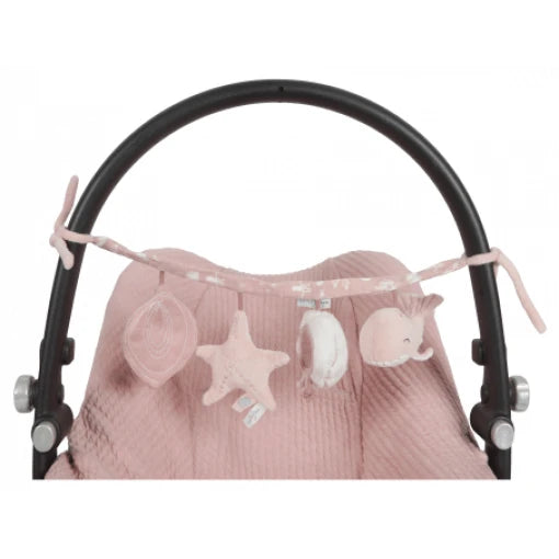 Stroller toy chain Ocean Pink