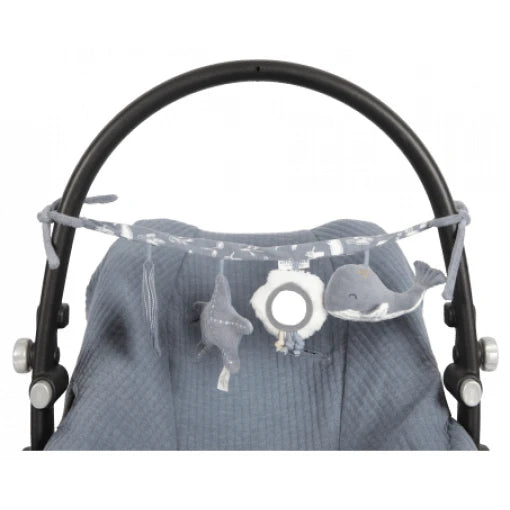 Stroller toy chain Ocean Blue