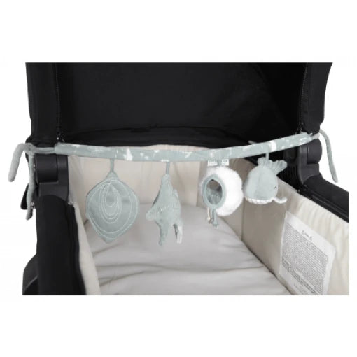 Stroller toy chain Ocean Mint