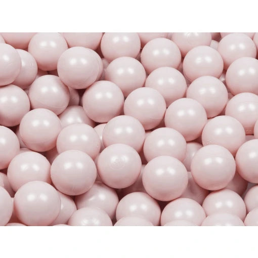 Grey Velvet Ball Pit 90×40 | Rainbow Pinks