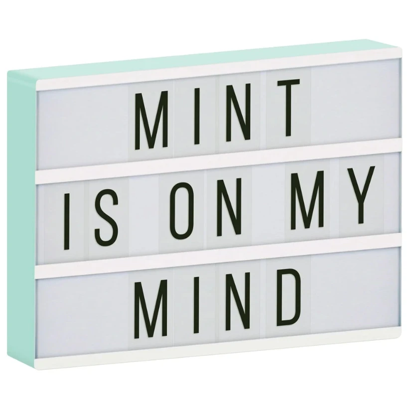 Lightbox: A4 – Mint