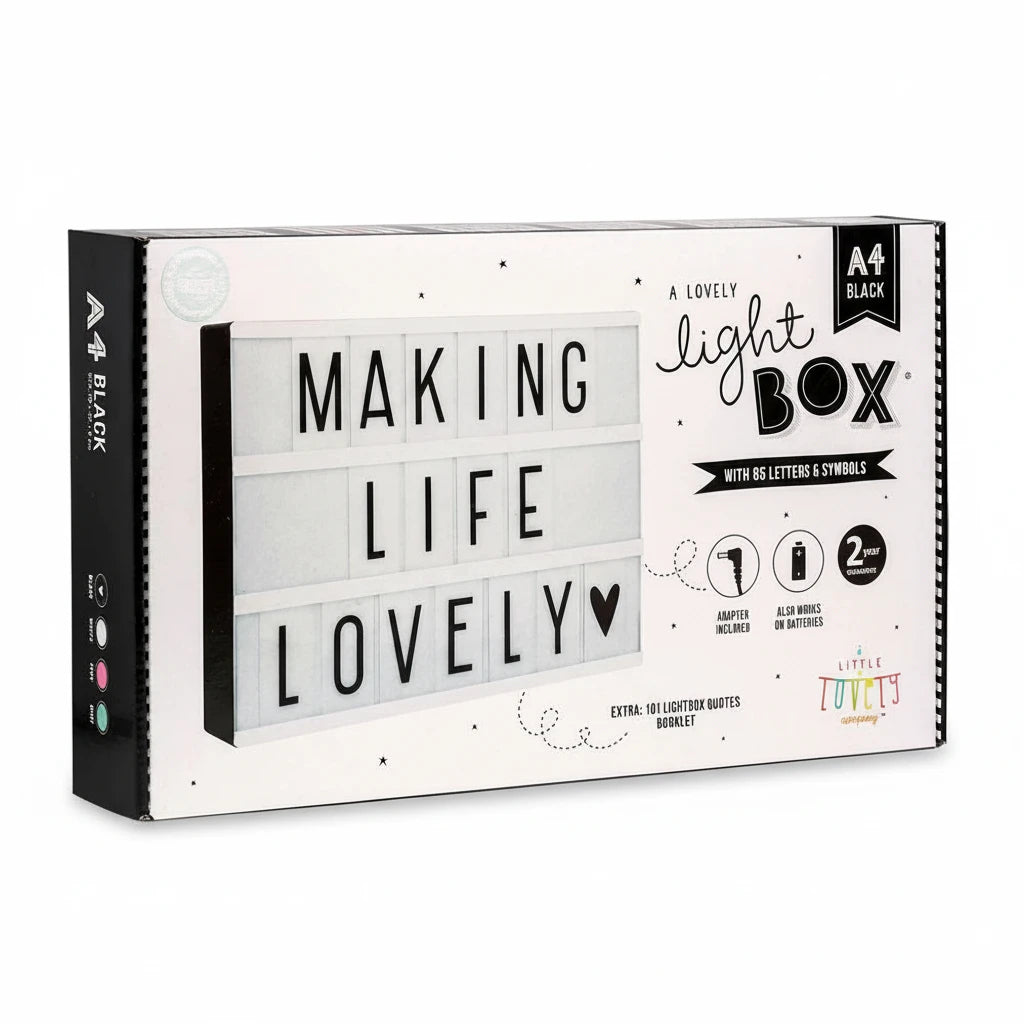 Lightbox A4 Black