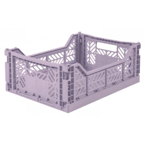 Midi folding Crate – Orchid