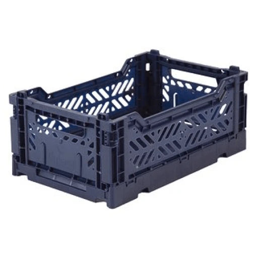 Mini folding crate – Navy