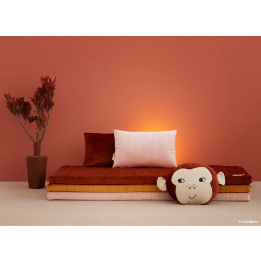 Zanzibar play mattress • velvet wild brown