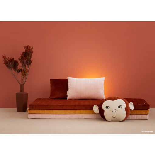Zanzibar play mattress • velvet wild brown