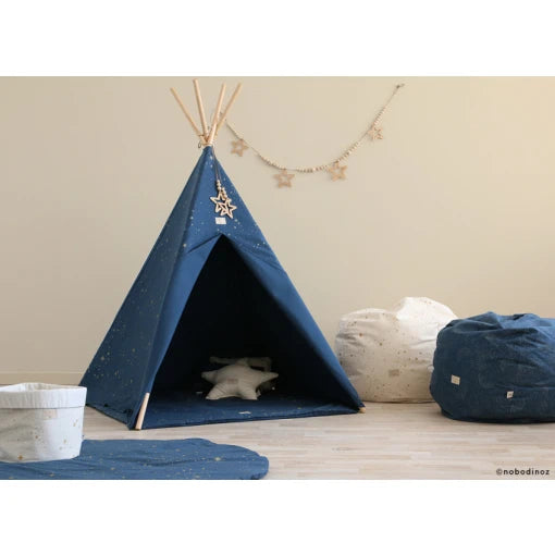 Phoenix Teepee • Gold Stella Night Blue