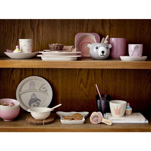 Ninni Serving Set, Rose, Bamboo