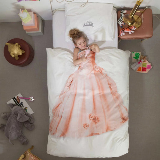 Princess (Pink) – Organic Bed Linen Set (Double)