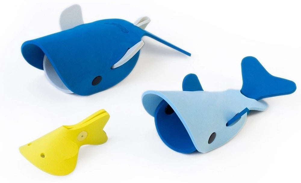 Deep Sea Whales Bath set