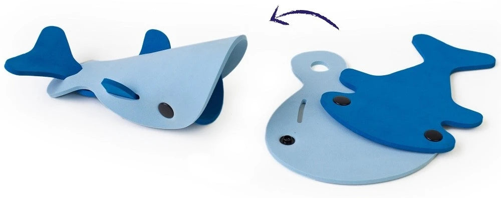 Deep Sea Whales Bath set