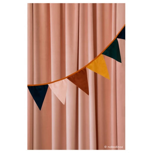 Savanna velvet garland • Sunset