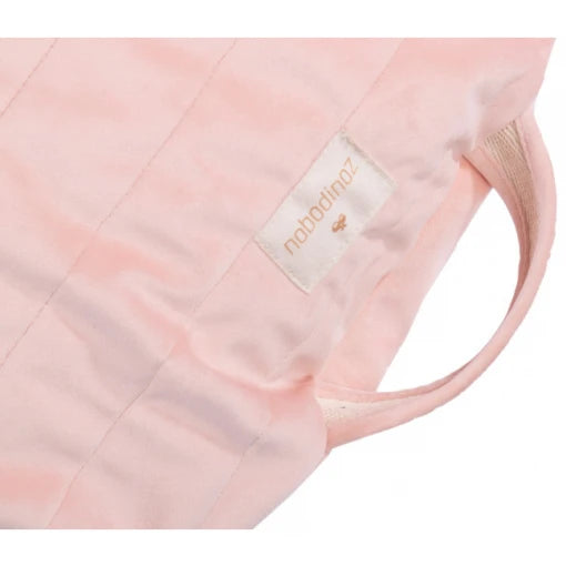 Sahara floor cushion / Bean Bag • velvet bloom pink