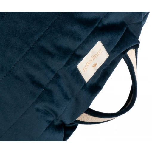 Sahara floor cushion/beanbag • velvet night blue