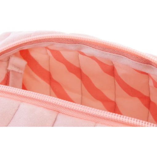 Savanna makeup case • velvet bloom pink