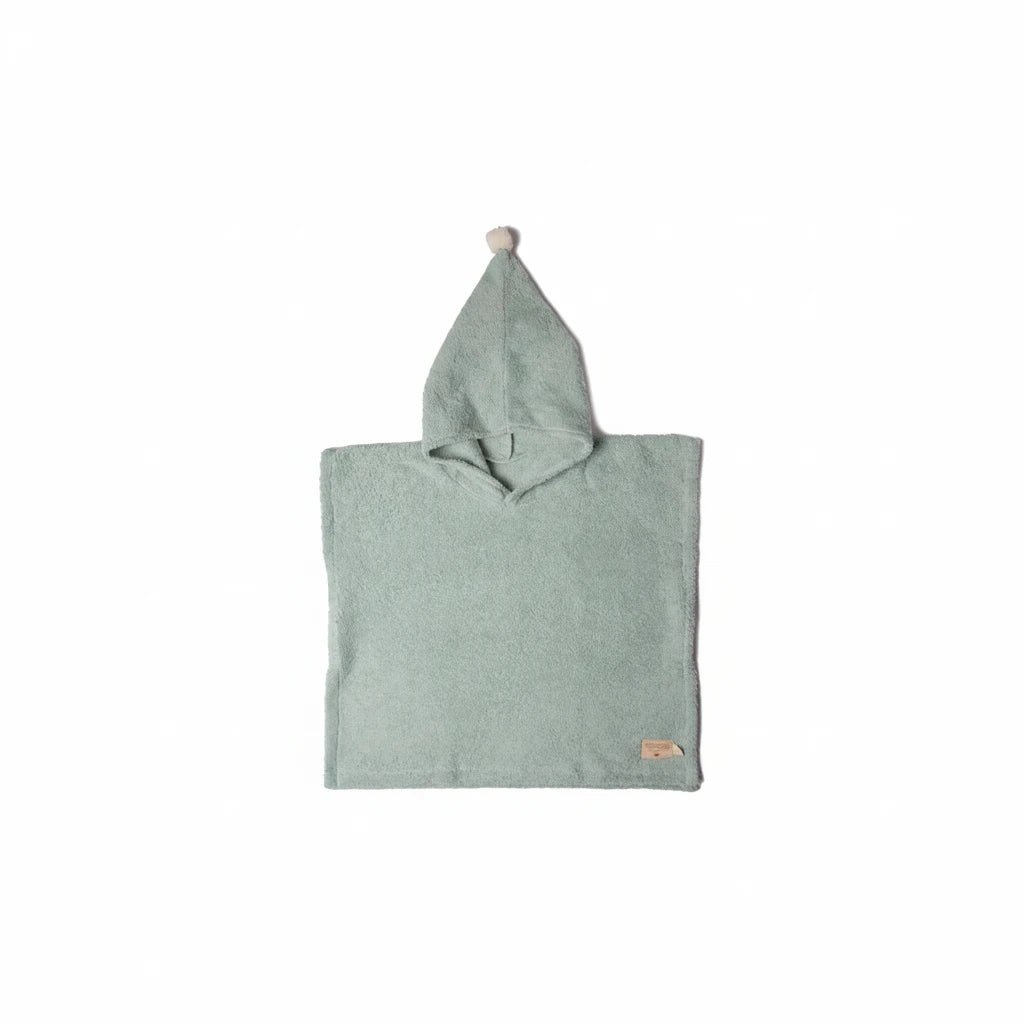 So Cute 3-5yo poncho • green