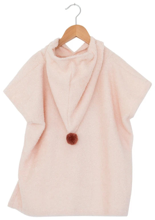 So Cute 3-5yo poncho • pink