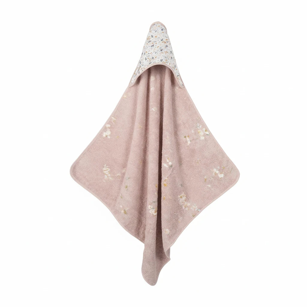 Hooded towel Spring Flowers