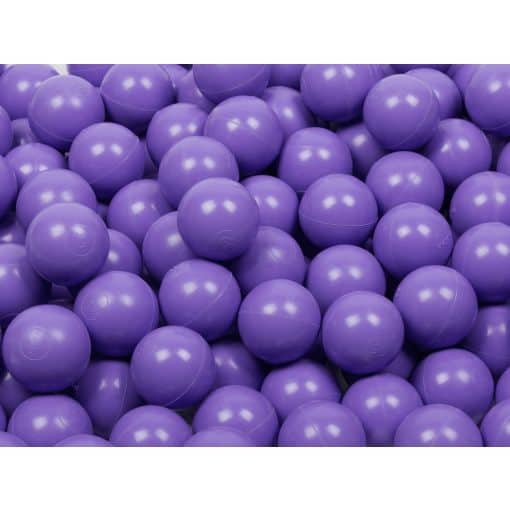 Grey Ball Pit 90×40 | Violet/Pinks/Mustard