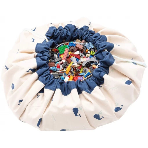Whales – Toy Storage Bag