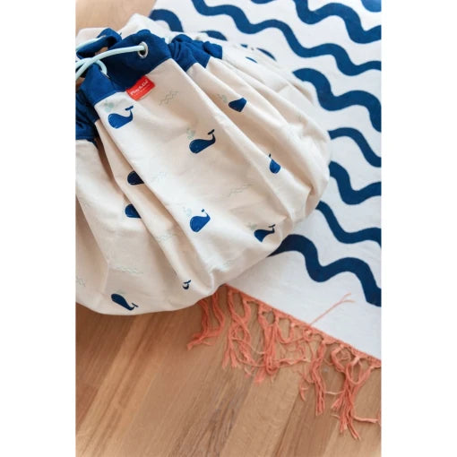 Whales – Toy Storage Bag