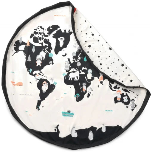 Worldmap / Stars – Toy Storage Bag