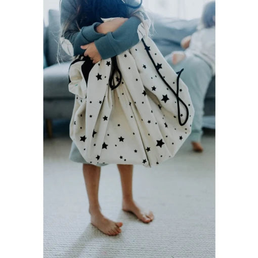 Worldmap / Stars – Toy Storage Bag