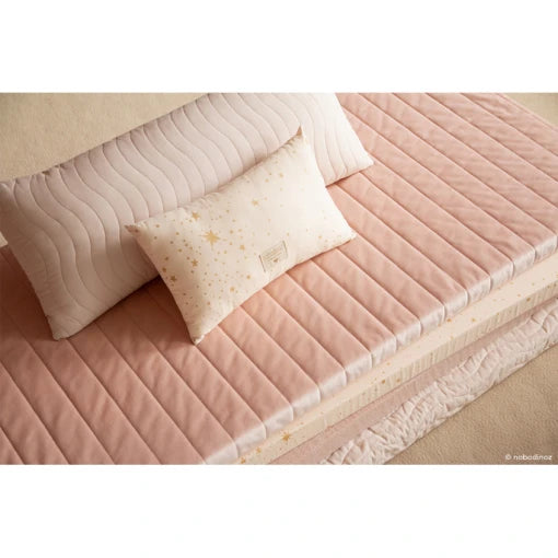Zanzibar play mattress • velvet Bloom Pink