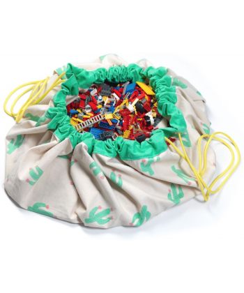 Cactus - Toy Storage Bag-Storage Bag-Play&Go-jellyfishkids.com.cy