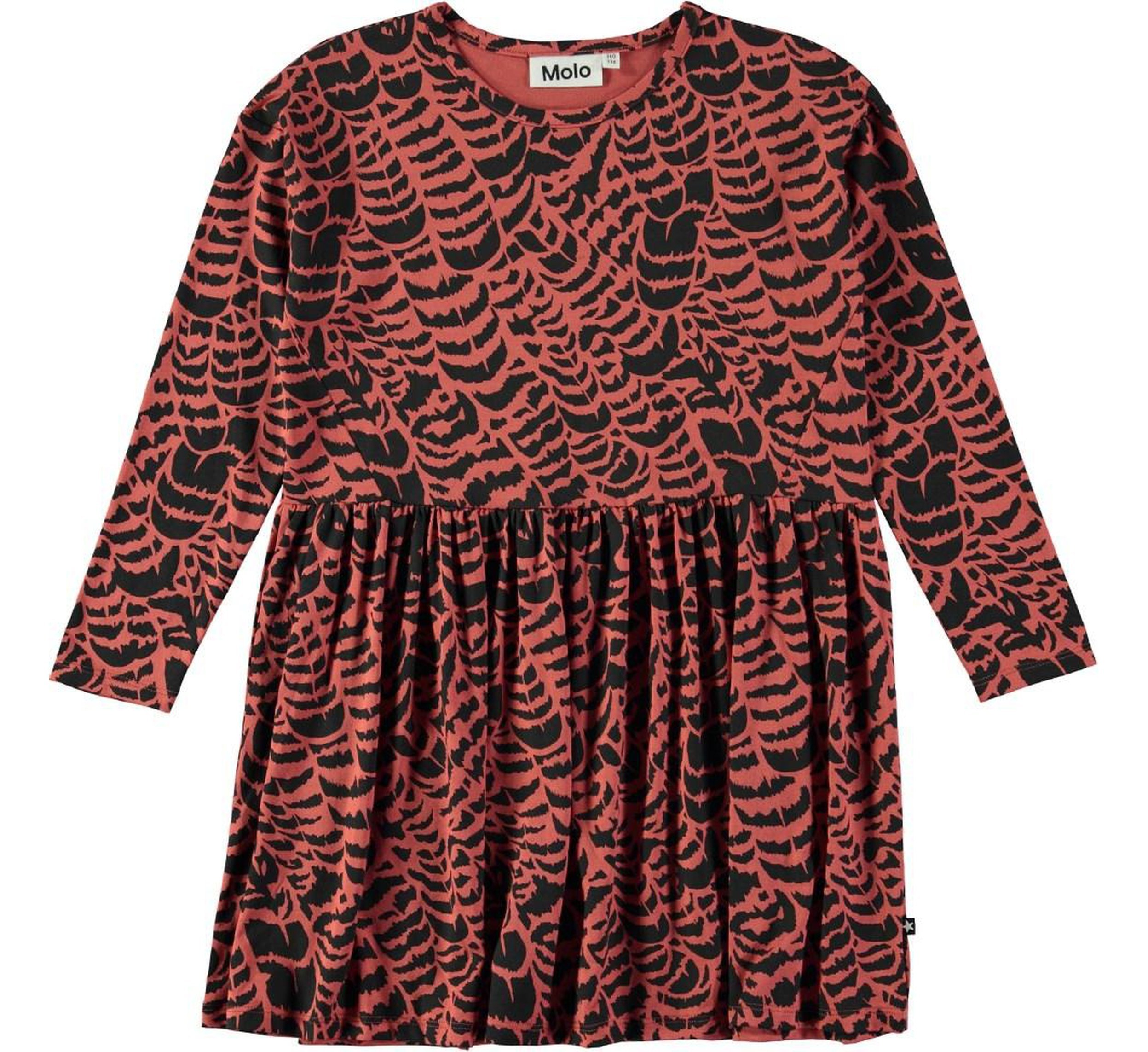 Robe plume graphique Carly-DRESS-MOLO-98/104 - 3/4 ans-jellyfishkids.com.cy