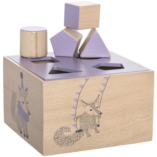 Circus Intelligence Box, Purple, Beech-Wooden Toys-Bloomingville-jellyfishkids.com.cy