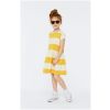 Cressida sunrise stripe Dress-DRESS-Molo-98/104-3/4 yrs-jellyfishkids.com.cy