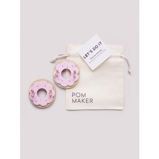 Donut Pom Maker - Strawberry-Donut Pom Maker-Pom Maker-jellyfishkids.com.cy